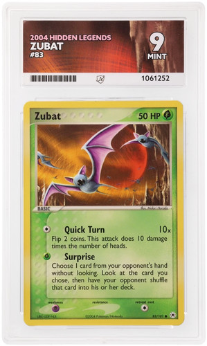Zubat graded ACE 9 for sale on eBay