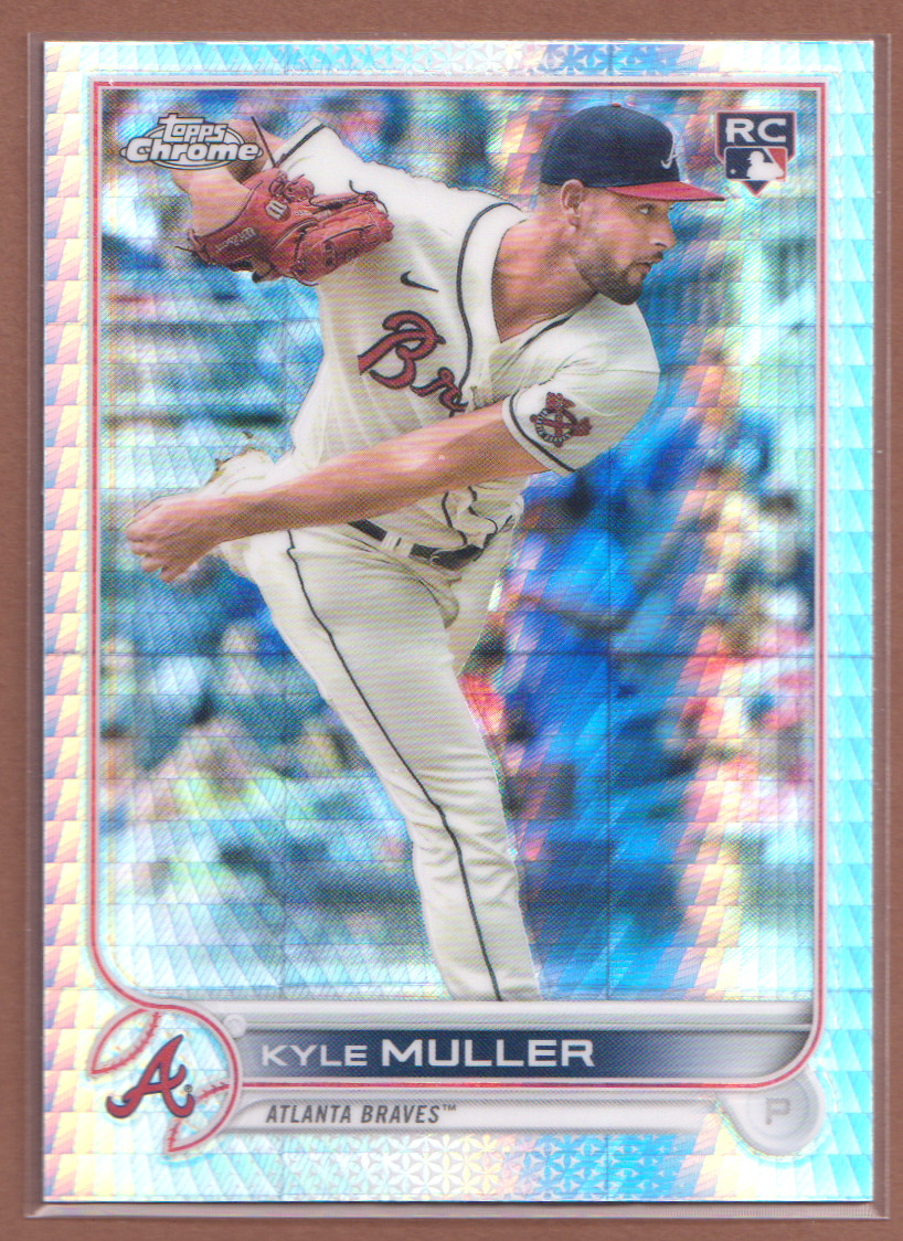 Kyle Muller RC #70 2022 Topps Chrome Prism Refractor-1078