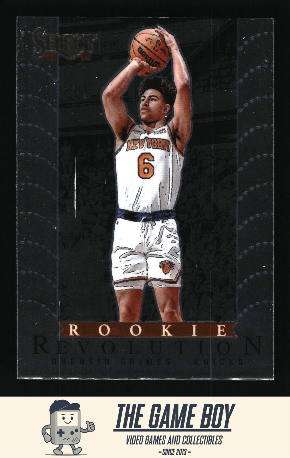 2021-22 Panini Select Rookie Revolution #8 Quentin Grimes New York Knicks