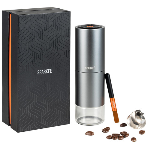 Portable Electric Coffee Grinder, Rechargeable Wireless Handheld Grinder with...