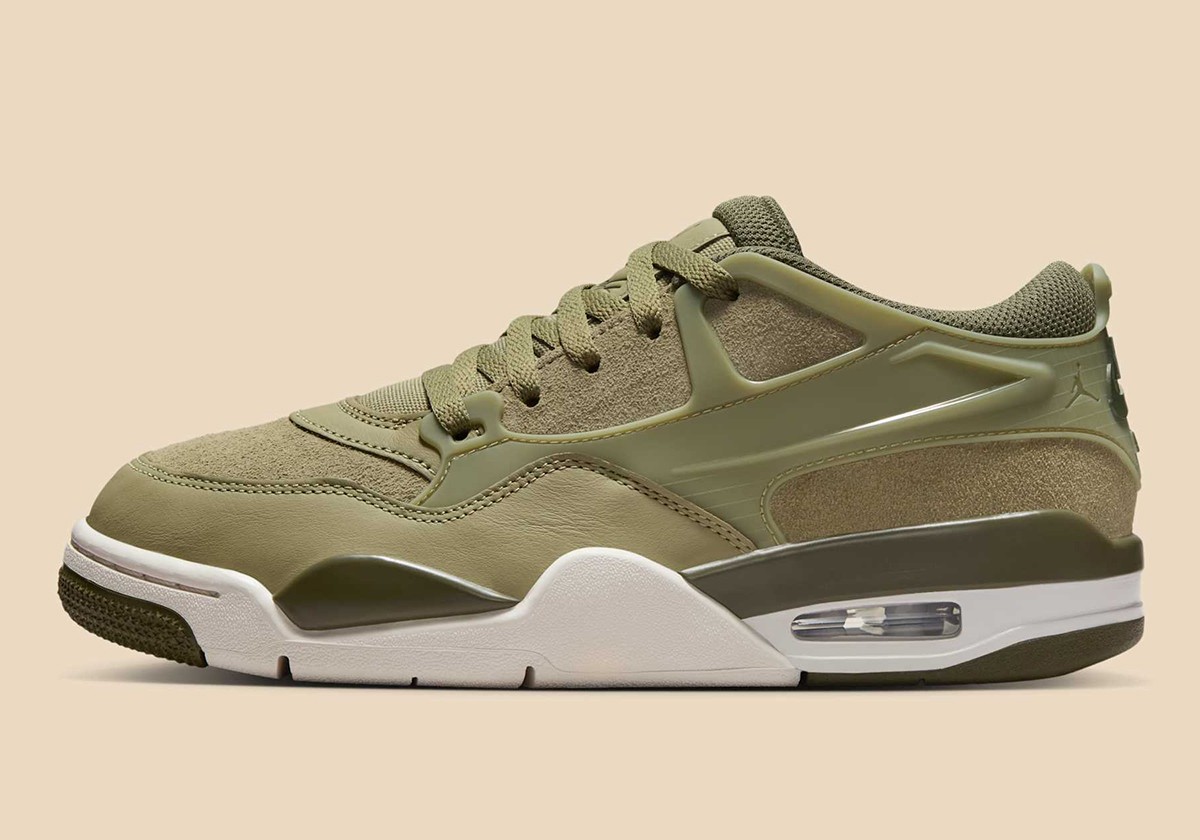 Nike Air Jordan 4 RM Neutral Olive Medium Phantom IB7694-201 11.5