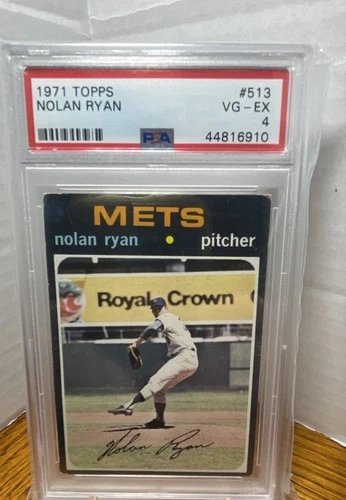 1971 Topps - Nolan Ryan #513 PSA 4