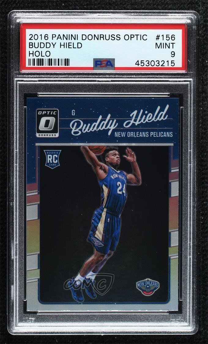 2016-17 Panini Donruss Optic Holo Silver Prizm Buddy Hield PSA 9 MINT Rookie RC