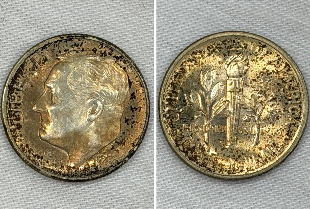 ダイ レア 1948 Year Roosevelt Dimes (1946-Now) for sale | eBay