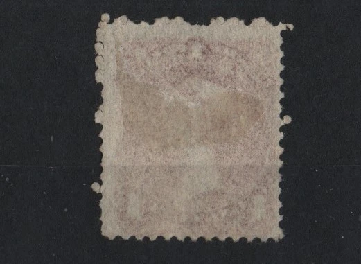 Canada #22i 1c MNG 'Soft blotting Paper' DUCKWORTH 8 LARGE QUEEN 1868 — 第 2/2 张图片