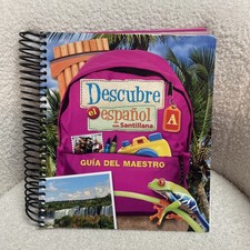 Descubre El Espanol Con Santillana A Teacher Edition Guía Del Maestro
