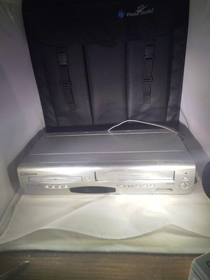 Emerson EWD2203 DVD VCR Combo Player 4 Head Hi-Fi Untested