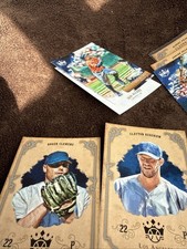 2019 Panini Diamond Kings #DK04-RC Roger Clemens & #DK04-CK Kershaw Flashbacks