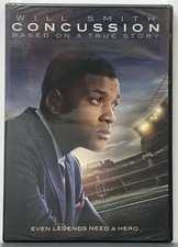 Concussion DVD 2016 Sony Will Smith Luke Wilson Alec Baldwin New Sealed