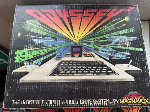 Magnavox Odyssey 2 Console in Box + 12 Games CIB