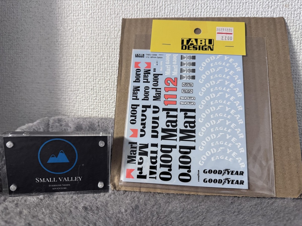 MENG 1/12 マクラーレン MP4/4 1988 タバコデカール付 ホビーデザイン 1/12 マクラーレン MP4/4 マルボロ タバコ