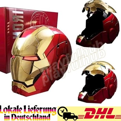 Iron Man Helm 1:1 MK5 Autoking Vollautomatisch Voicecontrol/ Fernbedienung DE
