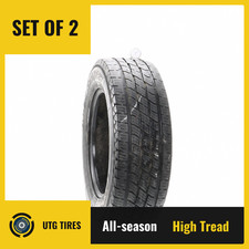 Set Of 2 Used Lt 25565r18 Toyo Open Country Ht Ii 120117r - 8.532