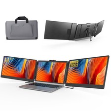 Laptop Screen Extender 14" 1080P FHD IPS, Portable Monitor for Laptop 13-17",...