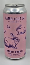 Craft Beer Can Lamplighter Brewing Company Rabbit Rabbit Double India Pale Ale