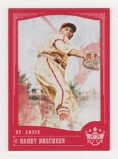2018 Panini Diamond Kings Harry Brecheen #44 Red Frame Cardinals