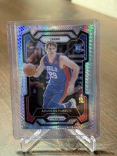 2023-24 Panini Prizm - Azuolas Tubelis #283 Hyper Prizm (RC)
