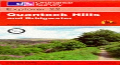 Quantock Hills and Bridgwater (Explorer Maps) by NOT A BOOK Sheet map, folded