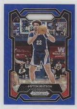 2024-25 Panini Prizm Draft Picks Blue Wave Prizm 95/249 Anton Watson #76 0l8y