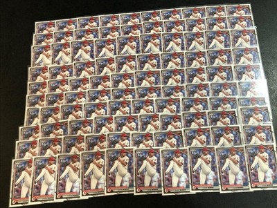 Chase Burns 1st Bowman Paper Lot X100 2024 Bowman Draft #BD-55