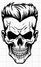 Skull Decal