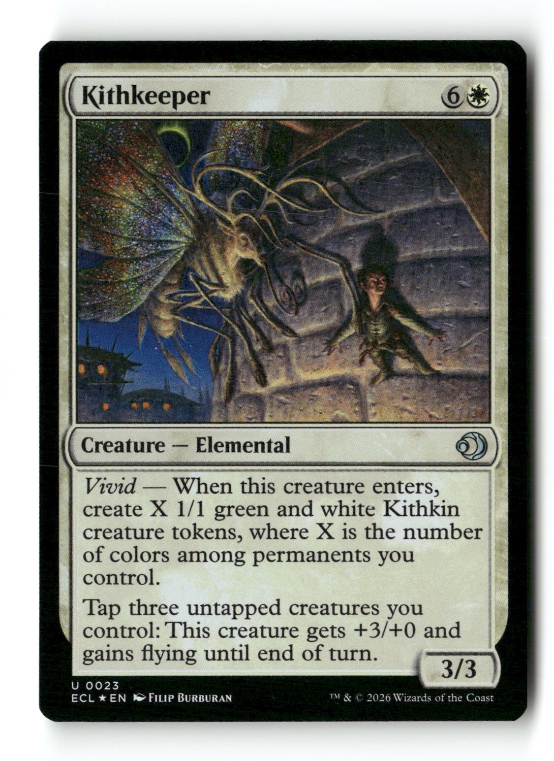 Kithkeeper Lorwyn Eclipsed Uncommon 23 Foil Magic
