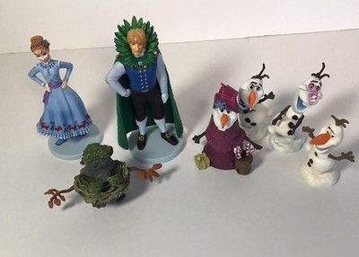 Disney Frozen PVC Figurine Set Lot of 7