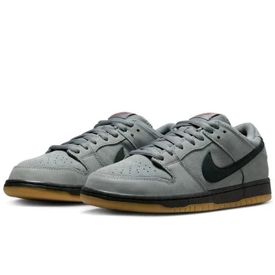 Nike SB Dunk Low ISO Cool Grey Black FJ1674-002 Men's Size | eBay