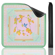 Printed American Learning Mahjong Mat 33 x33 , Anti-Slip, Noise-Reducing, M