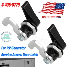 2* Door Latch 406-0779 For RV Generator Service Access Door Latch Replacement US