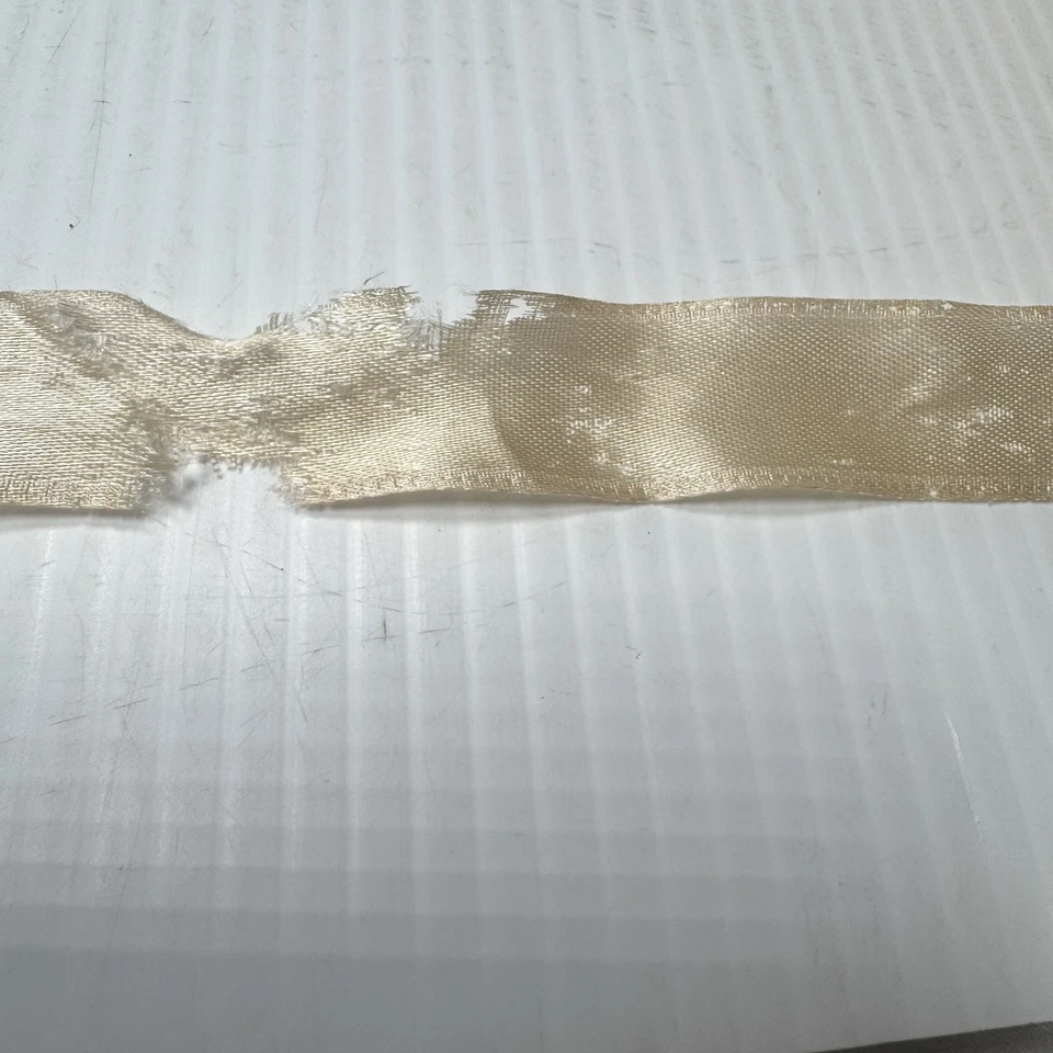 Antique Baby Bonnet With Pink Lace Trim With Match Cinched Purse - Image 4 of 4