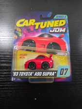 Car Tuned Jdm Series 3 93 Toyota A90 Supra 07 Red Cartuned