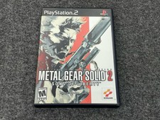 Metal Gear Solid 2: Sons of Liberty (Sony PlayStation 2, 2001) Tested & Working