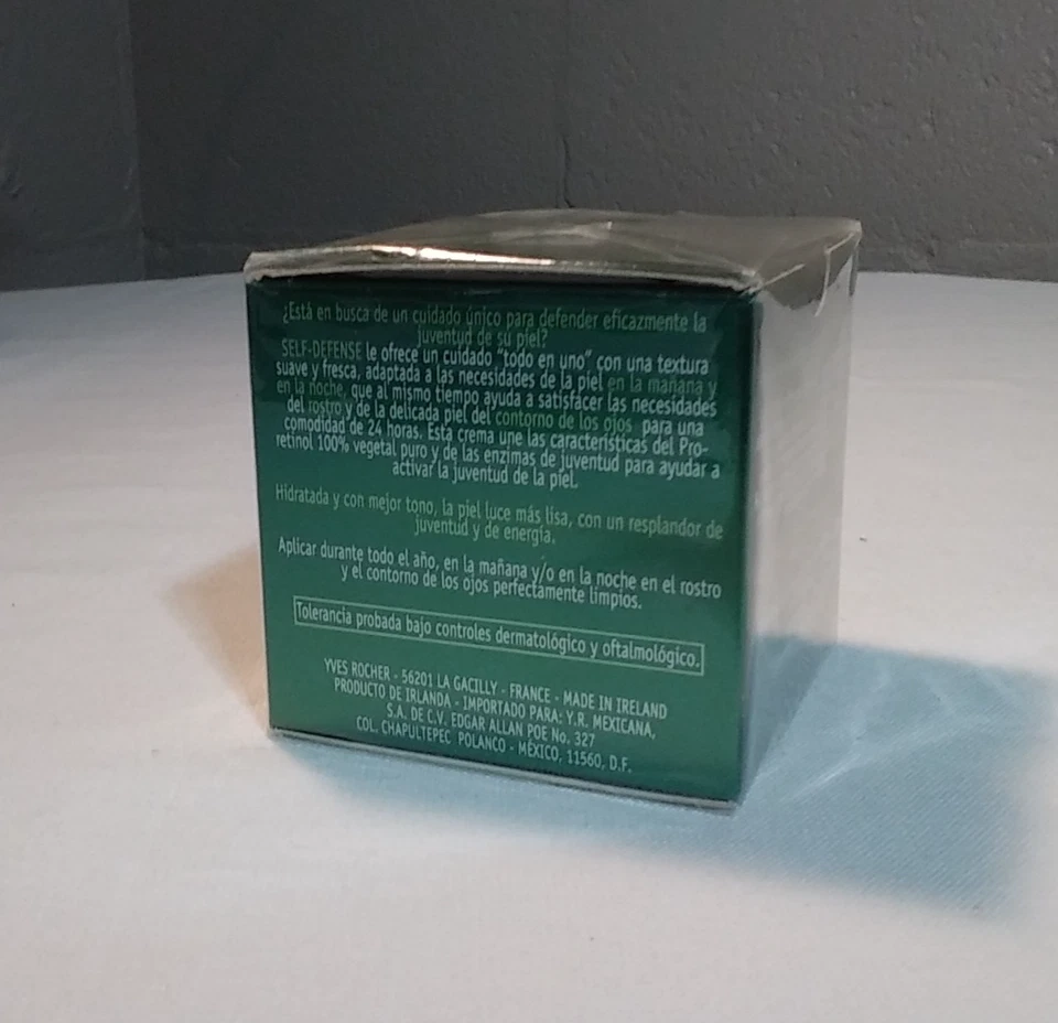 Crema autodefensa Yves Rocher Pro-Retinol 100 % vegetal + enzimas 1,35 fl oz NUEVO Foto 4 de 4
