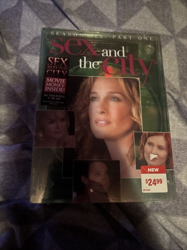 Sex and the City: The Sixth Season - Part 1 (DVD, 2004, 3-Disc Set) New Sealed