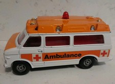 VINTAGE CORGI CHEVROLET VAN AMBULANCE DIE CAST