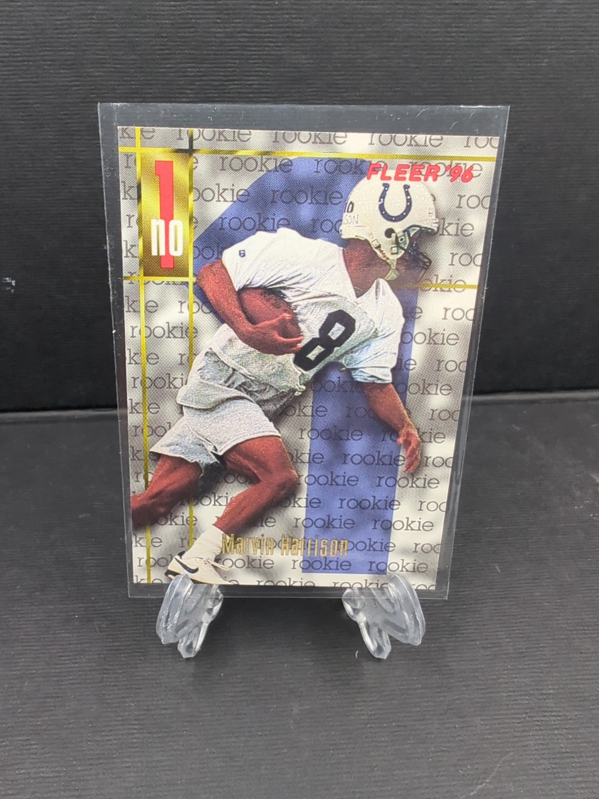Marvin Harrison 1996 Fleer Rookie RC #159