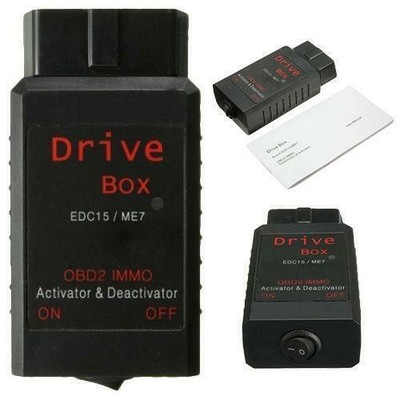 Drive Box Wegfahrsperre deaktivieren Immo off für VW AUDI SEAT SKODA EDC15 ME7 #