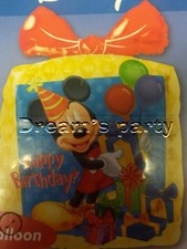 PALLONE MYLAR TOPOLINO PACCO REGALO