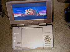 Panasonic DVD-LS84 Portable DVD Player LCD With UK Wall Charger & Carry Case