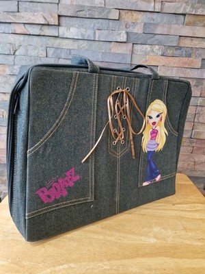 Bratz Puppe Glitzer Denim Tragetasche Cloe Figur Set Sammlung.
