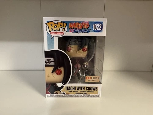 Funko Pop Naruto Shippuden Itachi with Crows #1022 Boxlunch Exclusive