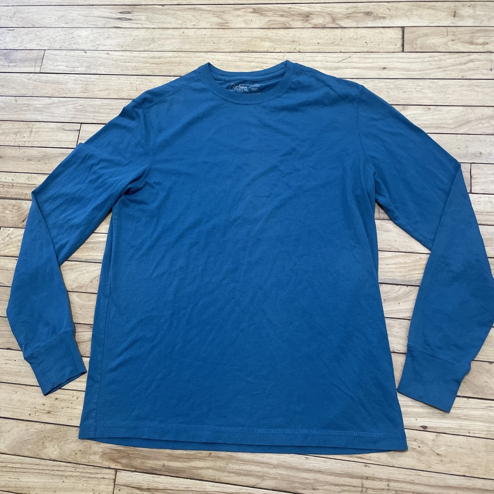 Urban Up Teal Long Sleeve Shirt Mens L Base Layer Blue Turquoise Skater Capsule