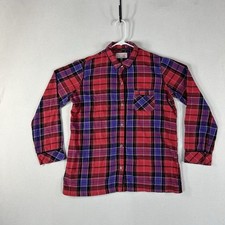 Victoria s Secret Pajama Lounge Shirt Women s Medium Sleep Long Sleeve Button Up