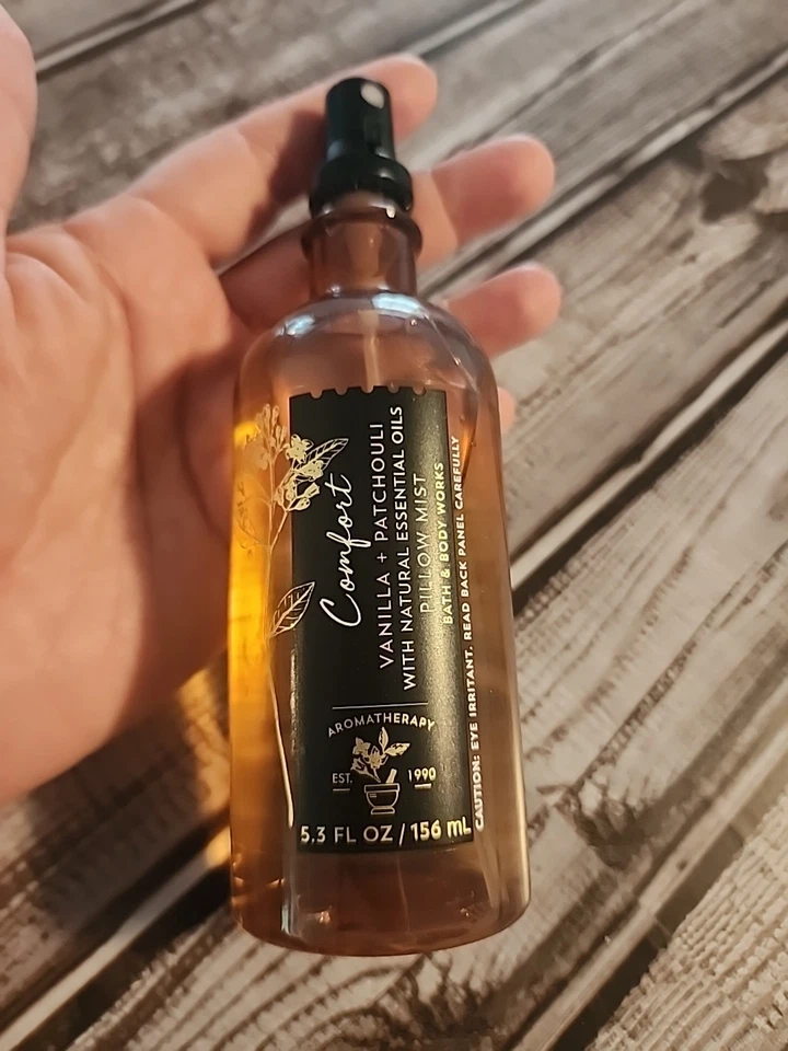 BATH BODY WORKS ACEITE ESENCIAL DE PACHULÍ DE VAINILLA NIEBLA Y MANTEQUILLA CORPORAL CONFORT 2 PIEZAS Foto 3 de 3