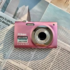 85-90 New Nikon Coolpix S2500 12MP Digital Camera 4x Optical Zoom PINK English