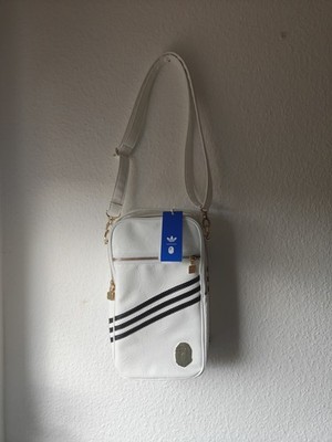 Adidas x BAPE Shoulder Bag Weiß   Neu mit Etikett   Streetwear Tasche