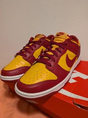 Nike Dunk Low '' Midas Gold'' #DD1391-701 (2022) Size 8.5 Mens aka'' USC Trojans''