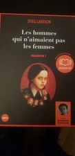 Livres Audio - Millénium   3 tomes  = 6 CD