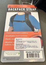 Protec BPSTRAP Padded Backpack Strap Replacement for Bags/Instrument Cases NEW